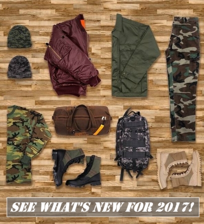 New for 2017 - ArmyNavyShop.com - Army Navy Store